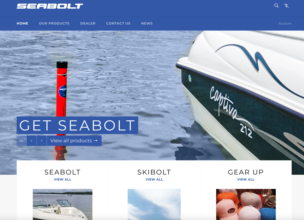 Seabolt makes waves with its new website